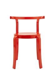 Lacquered beech / Retro red