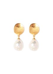 Gold Plated Brass/Freshwater Pearl (Udsolgt)