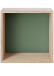 Oak / Dusty green backboard - Medium