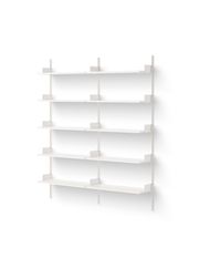 New Works Library Shelf - White / White