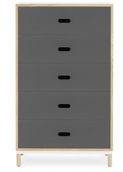 Grey / 5 drawers