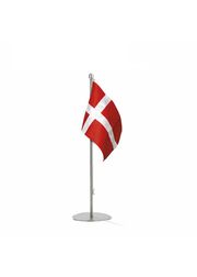 Bord-flagstang (35-cm) med DANSK flag