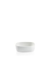 Superellipsefad porcelain 11*15*5 cm - HVID HØJ