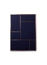 Navy Blue / Brass - Large