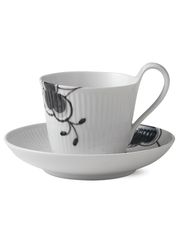 High handle cup with saucer - 25 cl (Slutsålt)