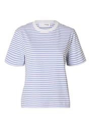 Cornflower Blue/White/Thin Stripes