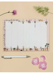PLANTS BLOSSOM WEEKLY - notepad