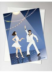 LET'S DANCE - greeting card