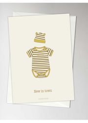 NEW IN TOWN - greeting card