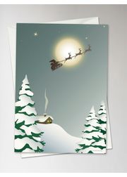 Card - Santa
