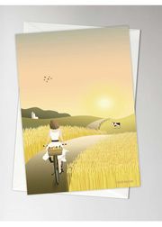 THE FIELDS - greeting card