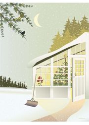 CHRISTMAS IN THE GREENHOUSE - poster
