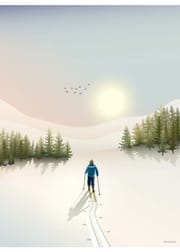 CROSS-COUNTRY SKIING - poster