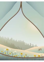 Tent with a view - poster