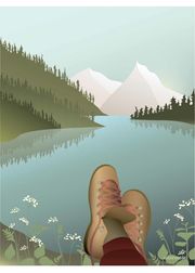 After the hike - poster
