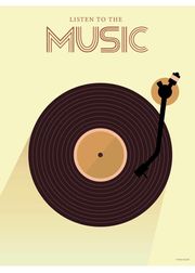 Listen to the music - poster