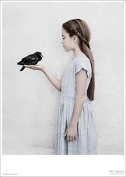 The girl with the bird perched on her hand / Untitled #22 (Wyprzedane)