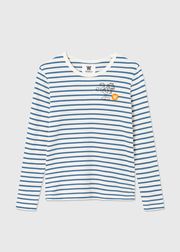Off White/ Blue Stripes (Sold Out)
