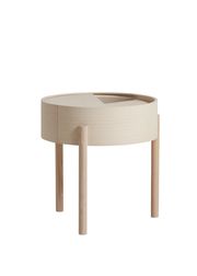White Pigmented Ash - Side Table