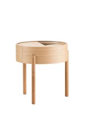 White Pigmented Oak - Side Table