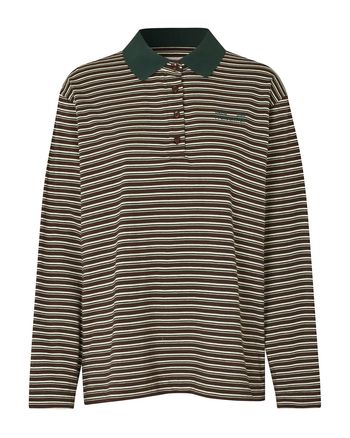 Baum und Pferdgarten - Polo - Jeanni - Brown Polo Stripe