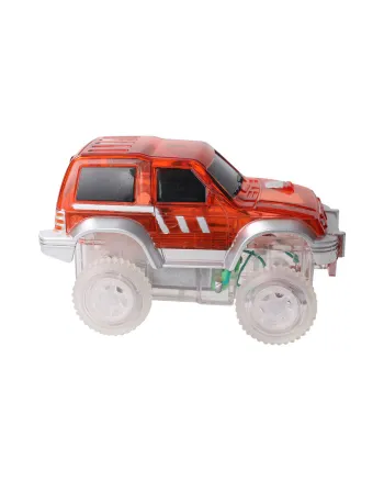 Cleverclixx - Jouets - Race Track Car Red - Red