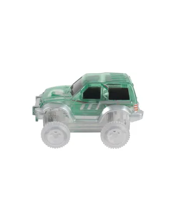 Cleverclixx - Legetøj - Race Track Car Pastel Green - Green