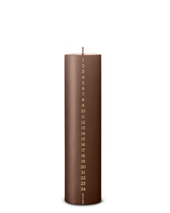 Ester&Erik - Kalender Kerze - Calendar candles by Ester&Erik - Hazelnut