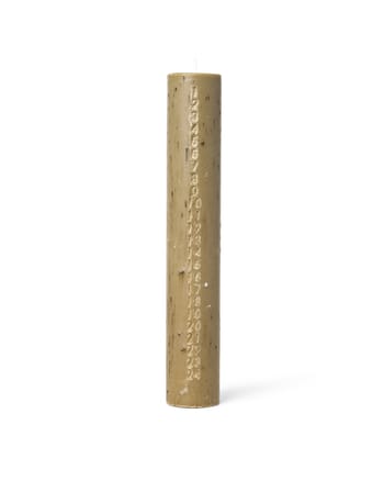 Ferm Living - Calendario a candela - Mura Advent Candle - Ash Brown