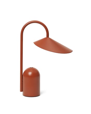 Ferm Living - Lampe - Arum Portable Lampe - Oxide Red