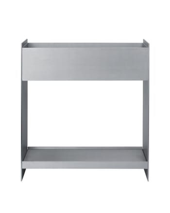 Ferm Living - Boîte à plantes - Lager Plant Box With Shelf - Aluminium