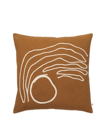 Ferm Living - Pillow - Jot Cushion - Aged Gold