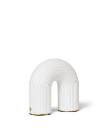 Ferm Living - Trådløs lampe - Vuelta Portable Lamp - White