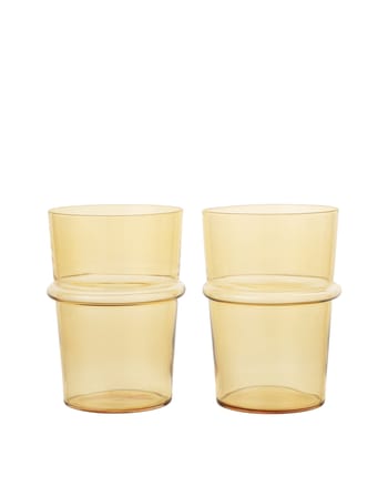 Ferm Living - TV Stand - Boya Tall Glasses - Set of 2 - Yellow