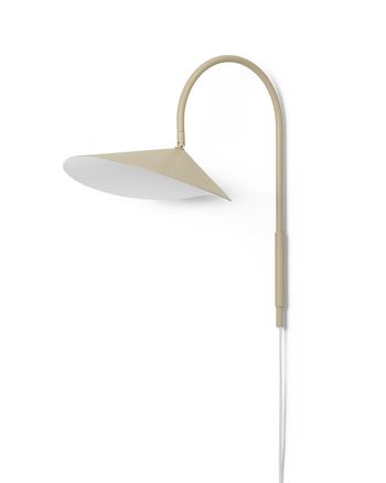 Ferm Living - Væglampe - Arum Wall Lamp / Swivel - Cashmere