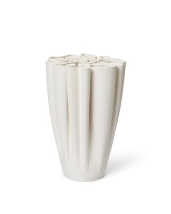 Ferm Living - Vaso - Dedali Vase - Off white H25