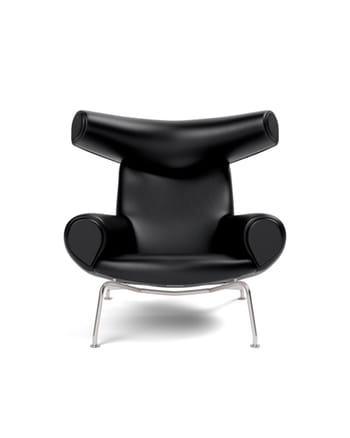 Fredericia Furniture - Křeslo - Wegner Ox Chair 1000 by Hans J. Wegner - Primo 88 Black