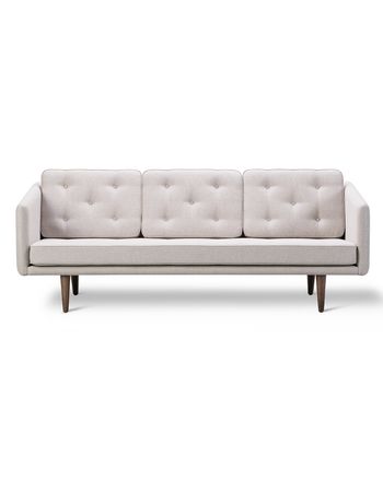 Fredericia Furniture - Sofa - No. 1 Sofa 2003 by Børge Mogensen - Sunniva 717 / Smoked Oak