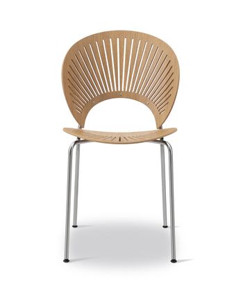 Fredericia Furniture - Spisebordsstol - Trinidad Chair 3398 by Nanna Ditzel - Oiled Oak