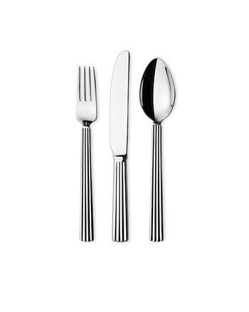 Georg Jensen - Posate per bambini - Bernadotte Giftbox Child Set - Stainless Steel Mirror - 3 pcs