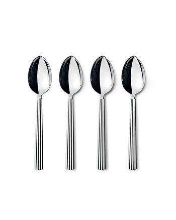 Georg Jensen - Skeer - Bernadotte Dessert Spoon Giftbox - Stainless Steel Mirror - 4 pcs