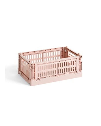 HAY - Laatikot - Colour Crate Recycled - Blush - Small