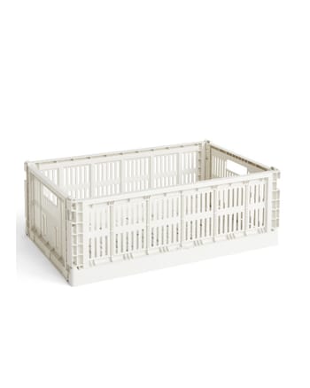 HAY - Boxen - Colour Crate Recycled - OFF-WHITE - Large