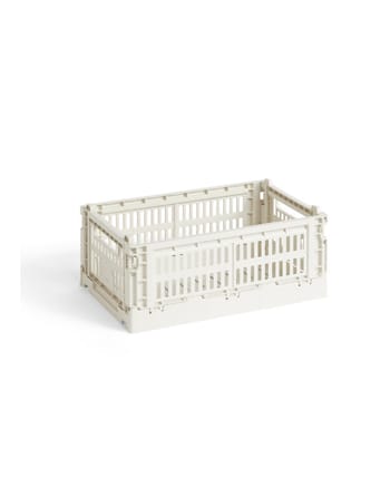 HAY - Laatikot - Colour Crate Recycled - Off-White