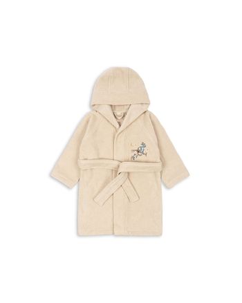 Konges Sløjd - Toalla para niños - Terry Bathrobe Embroidery Gots - Summer Sand