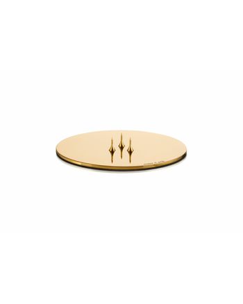 Ester&Erik - Valokilpi - Candle plates - Blank, Guld