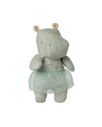 Maileg - Bamse - Safari Friends - Hippo w. Skirt - Mint