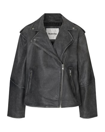 Modström - Lederjacke - HullaMD Jacket - Black