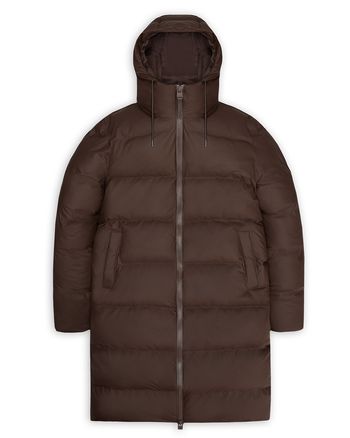 Rains - Frakke - Alta Long Puffer Jacket W3T4 - Frame