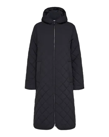 Selected Femme - Coat - SLFNory Quilted Jacket - Dark Sapphire